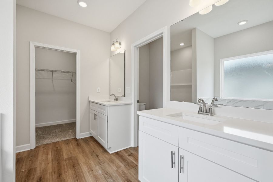 Furnished interior view inside a new home in Southern Charm, Crestview (Image 11).