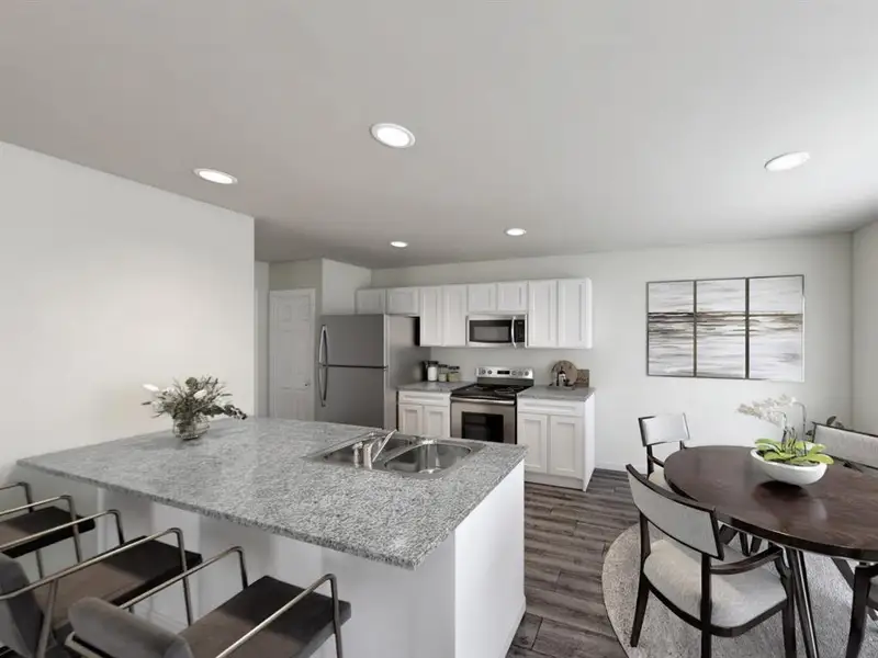 Furnished interior view inside a new home in Victory Estates, Mabank (Image 6).