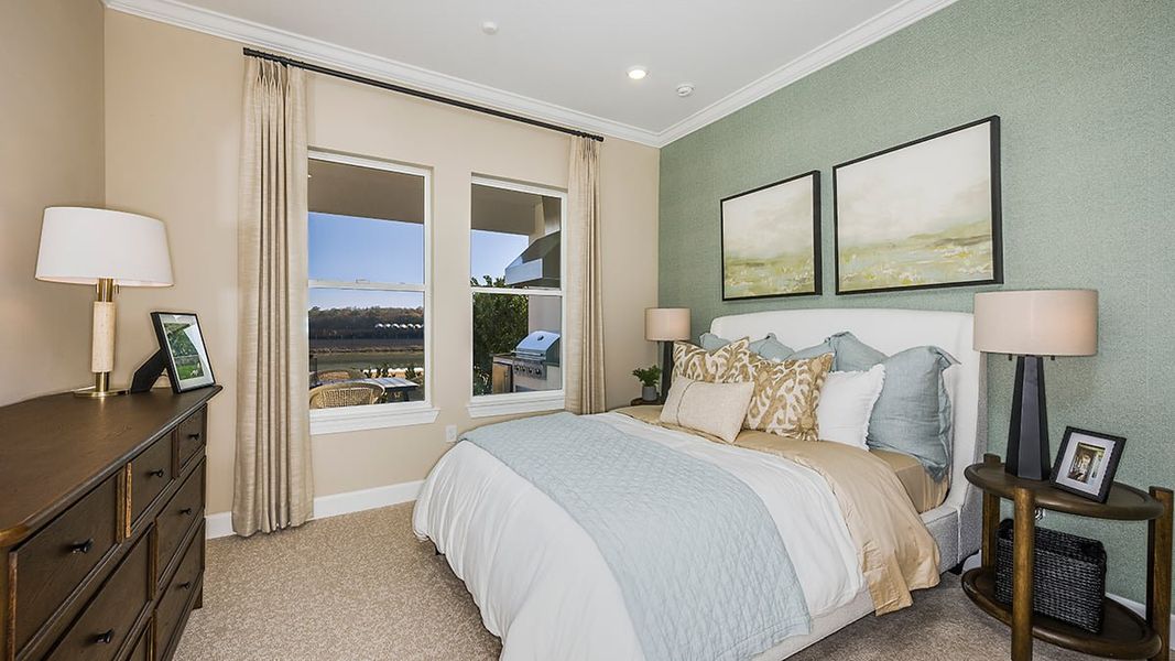 Representative furnished interior of a home built from the Cascata by Taylor Morrison in Esplanade at St. Marys, St. Marys (Image 15).