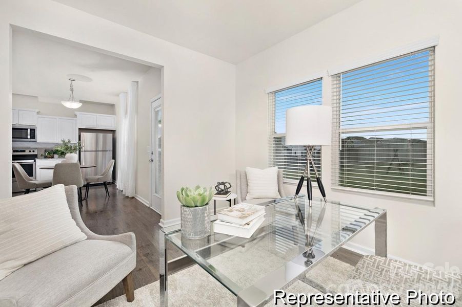 Furnished interior view inside a new home in Whispering Hills, Locust (Image 13).