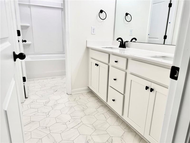 Furnished interior view inside a new home in Silver Leaf, Dawsonville (Image 5).