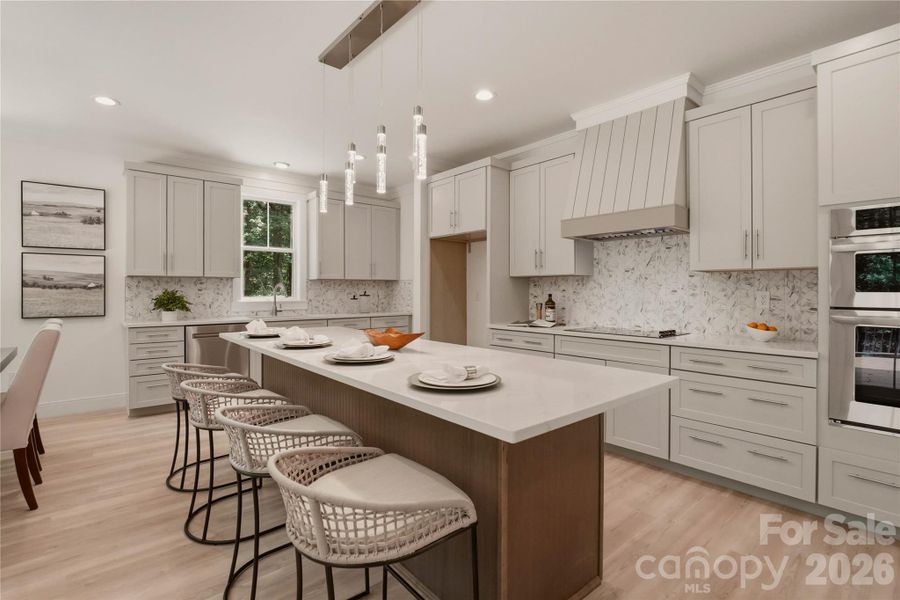 Furnished interior view inside a new home in , Monroe (Image 6).