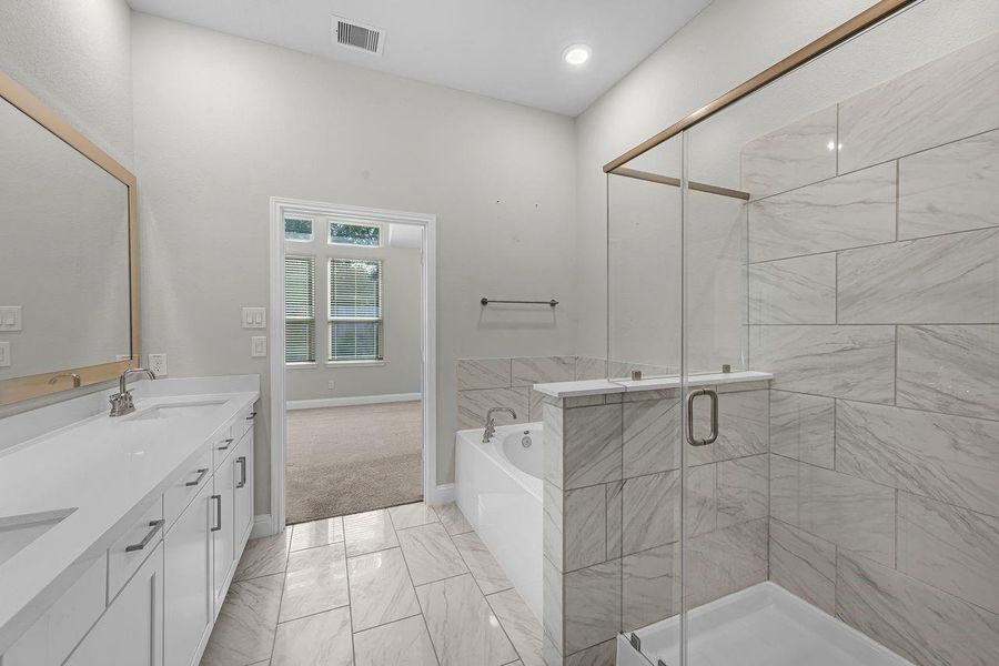 Furnished interior view inside a new home in , Humble (Image 5).