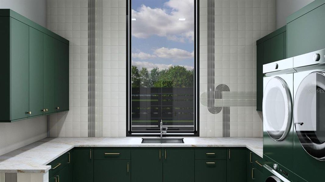 Furnished interior view inside a new home in , Odessa (Image 5).