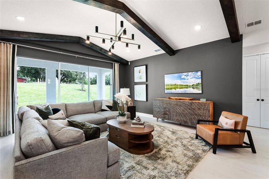 Furnished interior view inside a new home in Eden Crest, Apopka (Image 12).