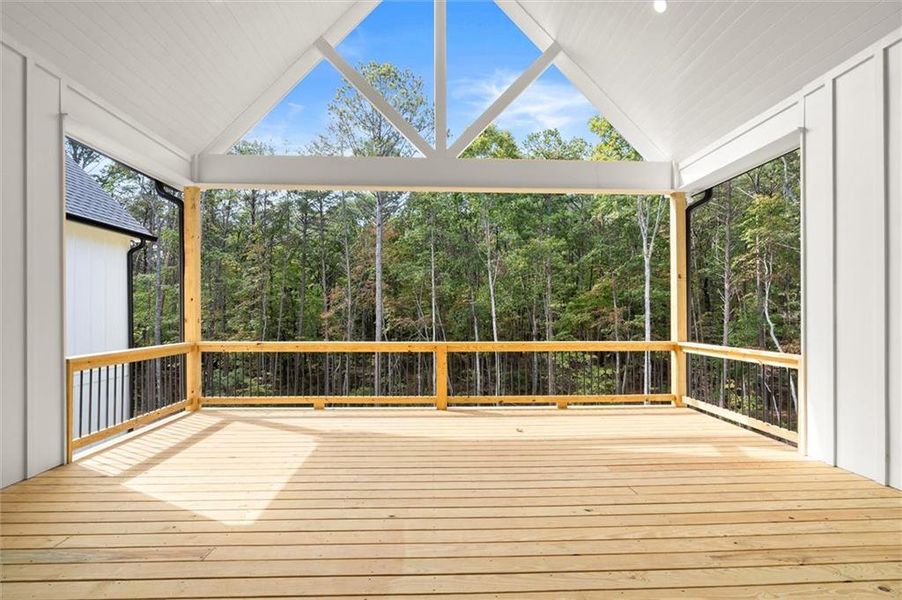 Exterior details and patio area of a home in , Ball Ground (Image 28).