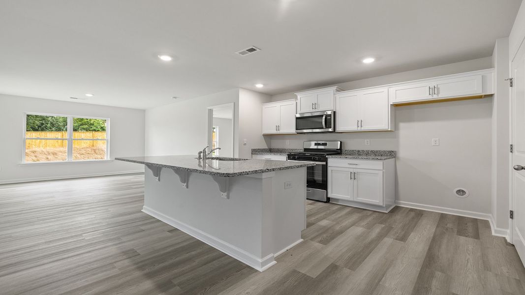 Furnished interior view inside a new home in Durbin Meadows Traditions, Fountain Inn (Image 7).