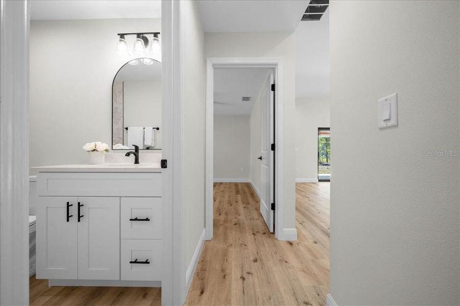 Furnished interior view inside a new home in , Ocala (Image 44).