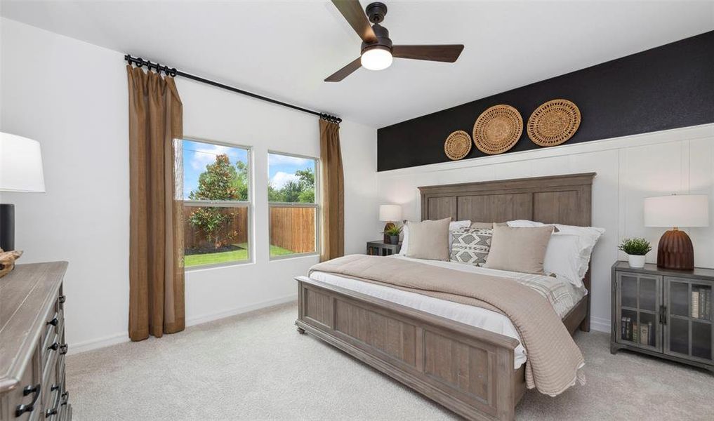 Furnished interior view inside a new home in Caldwell Lakes, Dallas (Image 24).