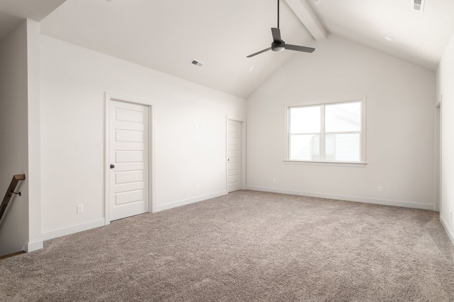 Representative unfurnished interior of a home built from the The Hamilton by Greentech Homes LLC in The Thicket at Sedman Hills, Hixson (Image 13).