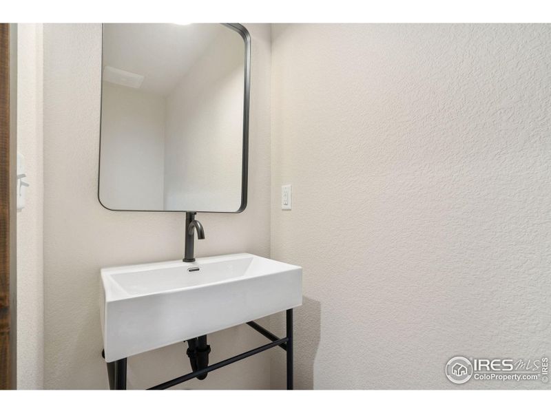 Main floor powder bathroom