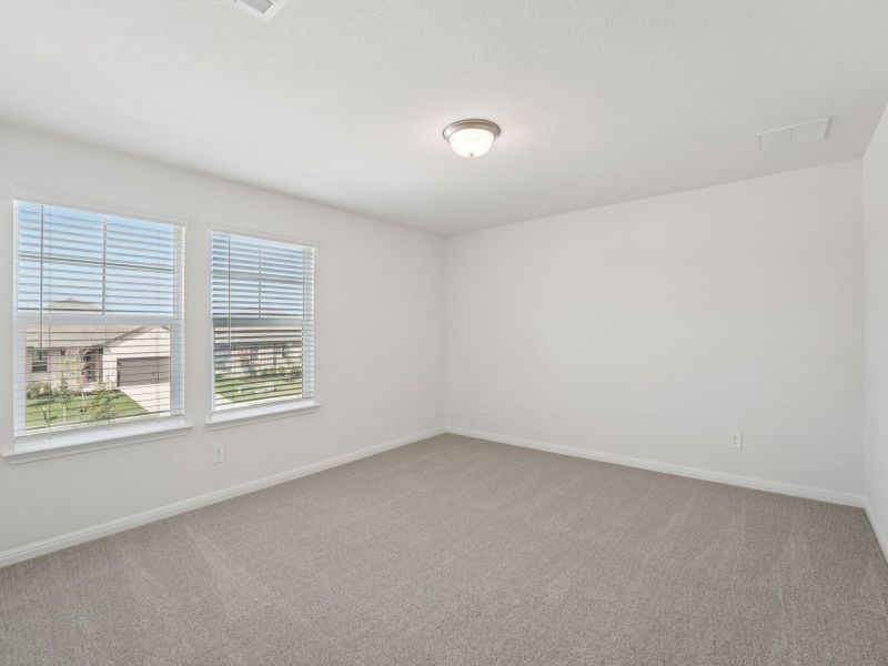 Spacious, unfurnished interior of a new home in Prairie Winds - Executive Collection, Hutto (Image 17).