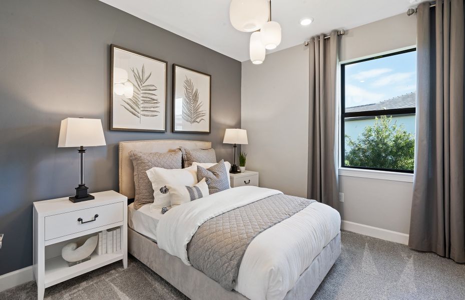 Furnished interior view inside a new home in Talon Preserve on Palmer Ranch, Nokomis (Image 4).