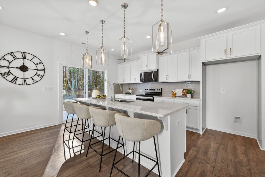 Furnished interior view inside a new home in Nathans Ridge, Lillington (Image 3).