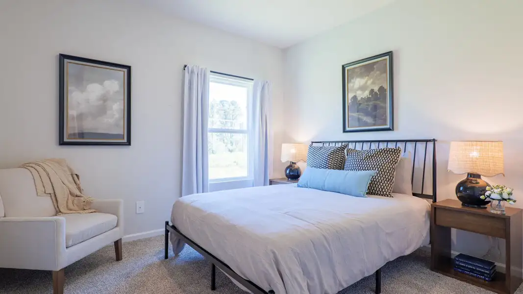Furnished interior view inside a new home in Abilene Acres, Tallahassee (Image 10).
