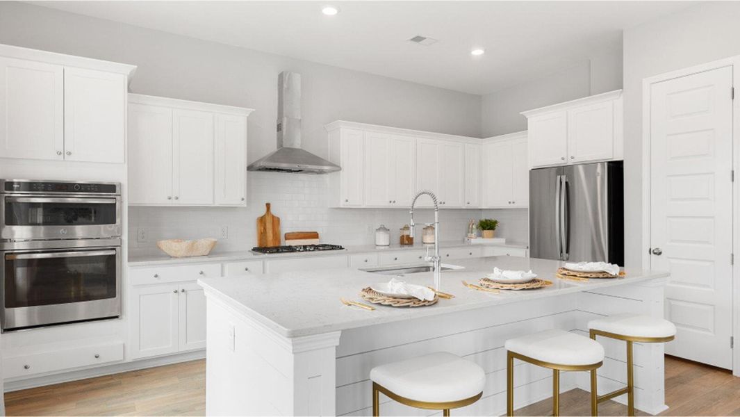 Furnished interior view inside a new home in Sweetgrass at Summers Corner, Summerville (Image 6).
