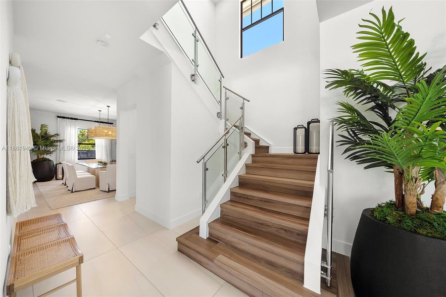 Furnished interior view inside a new home in , Miami (Image 6). Furnished interior view inside a new home in , Miami (Image 6).