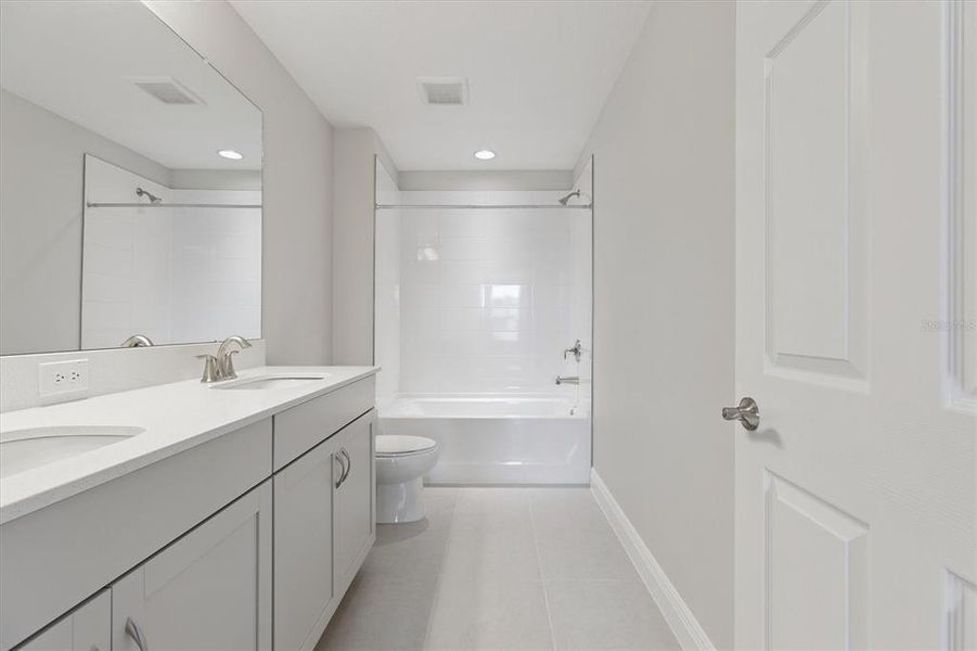 Furnished interior view inside a new home in Crosswind Ranch, Parrish (Image 12). Furnished interior view inside a new home in Crosswind Ranch, Parrish (Image 12).