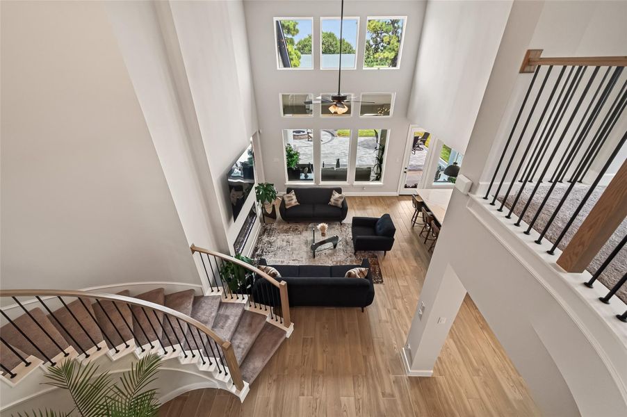 Furnished interior view inside a new home in Candela South, Richmond (Image 36). Furnished interior view inside a new home in Candela South, Richmond (Image 36).