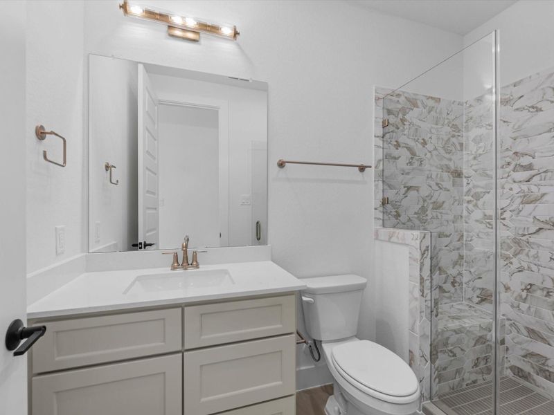 Furnished interior view inside a new home in The Estates at James Lane, Fulshear (Image 7).