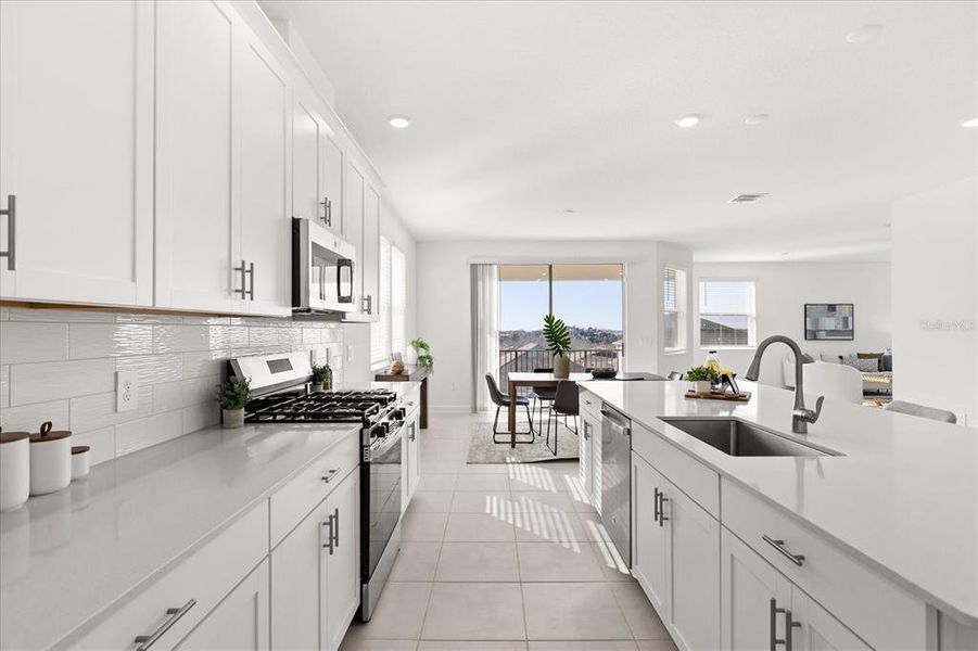 Furnished interior view inside a new home in Dora Parc, Mount Dora (Image 18).