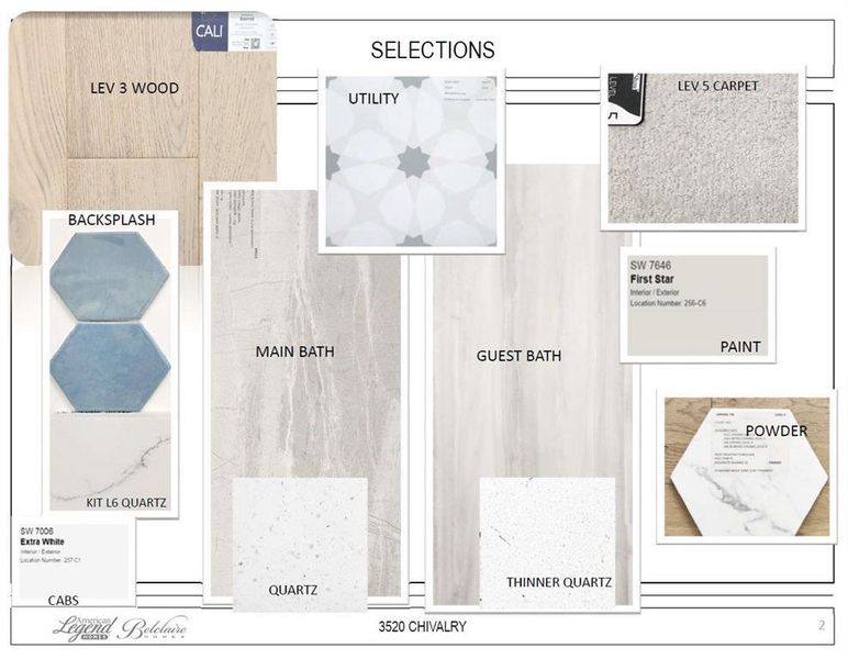 Design selections - Representative photo