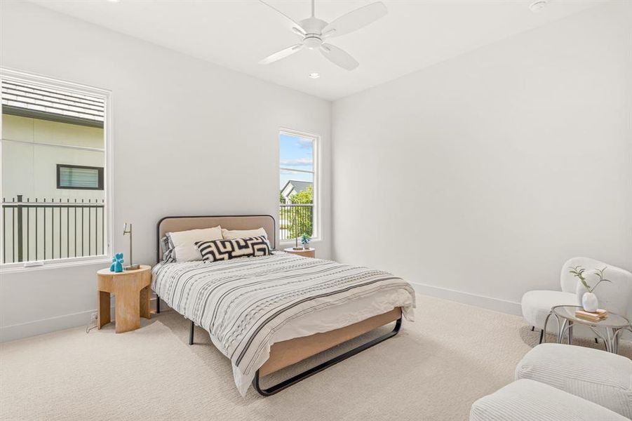 Furnished interior view inside a new home in , Fort Worth (Image 6).