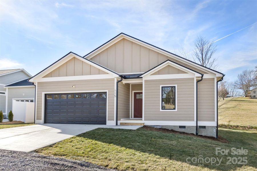 Front exterior of a new home in , Clyde, NC, highlighting curb appeal (Image 2). Front exterior of a new home in , Clyde, NC, highlighting curb appeal (Image 2).