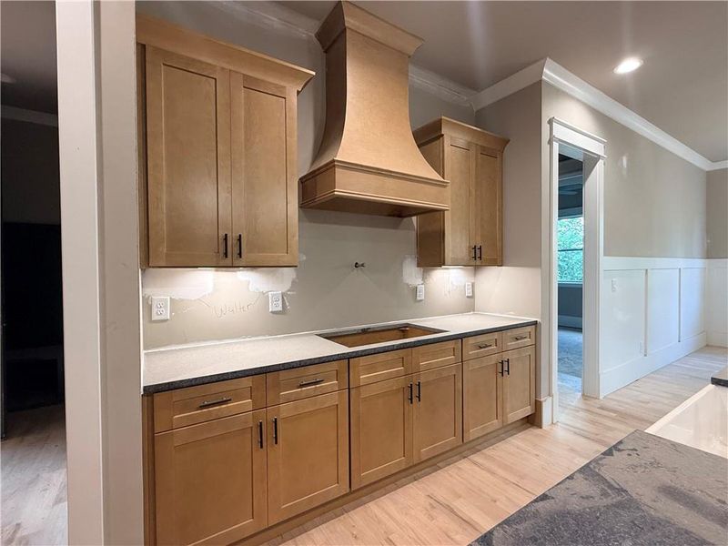 Furnished interior view inside a new home in , Flowery Branch (Image 6).
