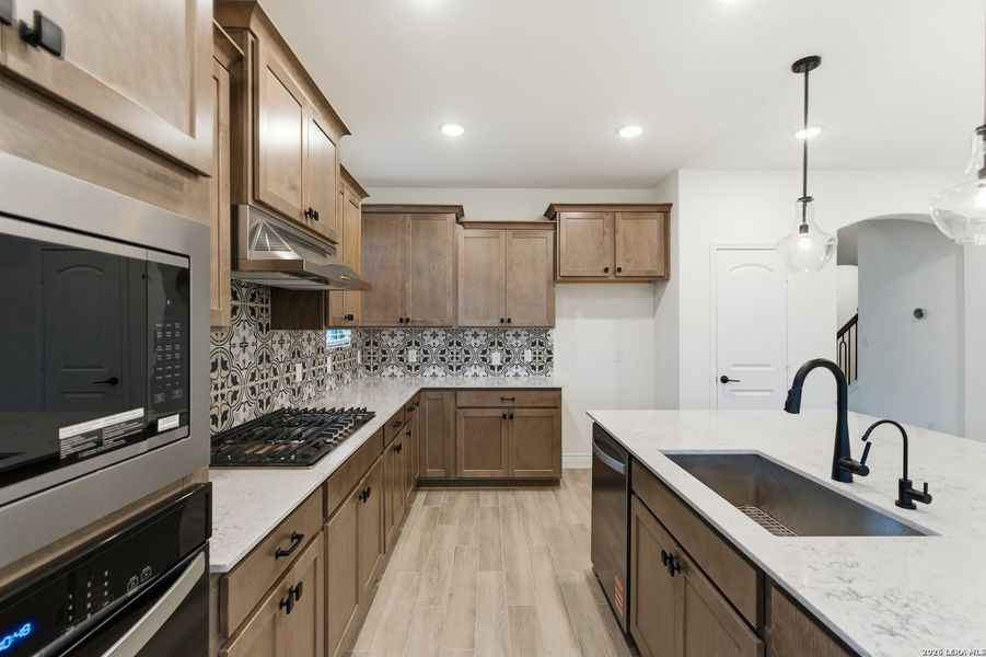 Furnished interior view inside a new home in Davis Ranch, San Antonio (Image 11).