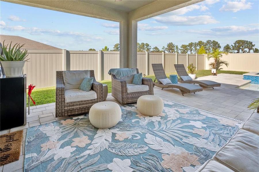 Exterior details and patio area of a home in Hawkstone, Lithia (Image 26). Exterior details and patio area of a home in Hawkstone, Lithia (Image 26).