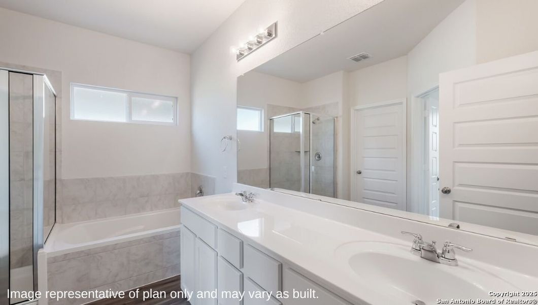 Furnished interior view inside a new home in Riverstone at Westpointe, San Antonio (Image 5).
