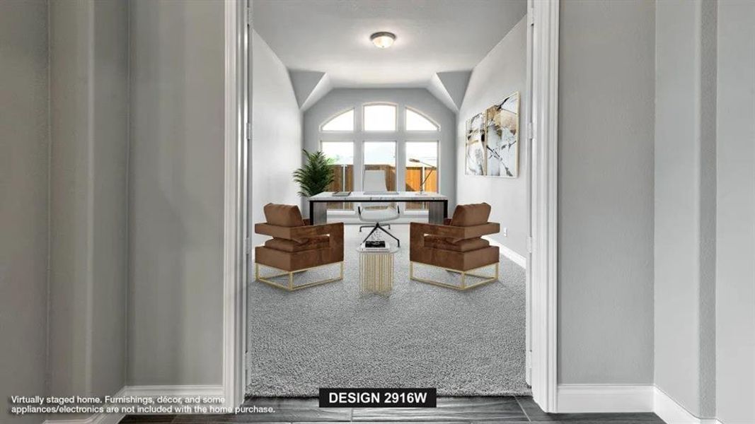 Furnished interior view inside a new home in Talon Hills, Fort Worth (Image 5).