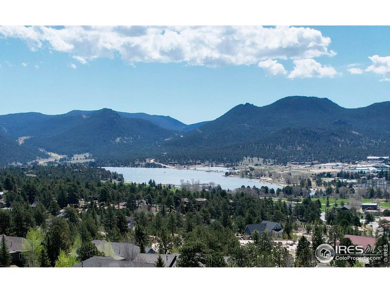 Some sites will also have views to Lake Estes.