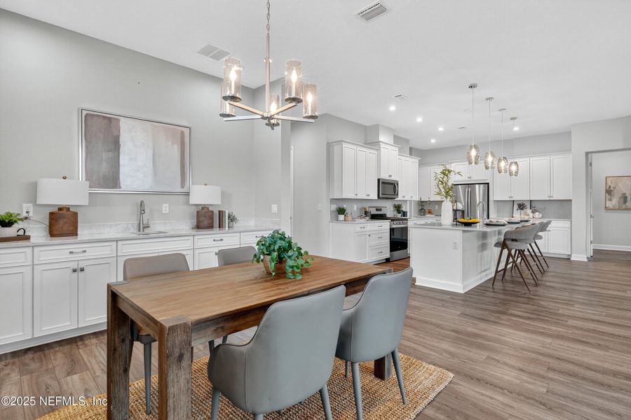 Furnished interior view inside a new home in , St. Johns (Image 22). Furnished interior view inside a new home in , St. Johns (Image 22).