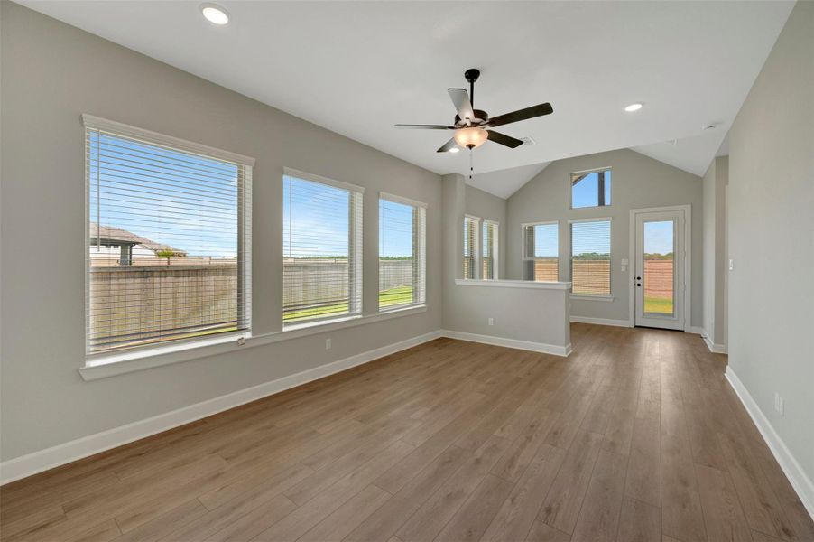 Spacious, unfurnished interior of a new home in Prairieland Village - Grove Collection, Cypress (Image 30). Spacious, unfurnished interior of a new home in Prairieland Village - Grove Collection, Cypress (Image 30).