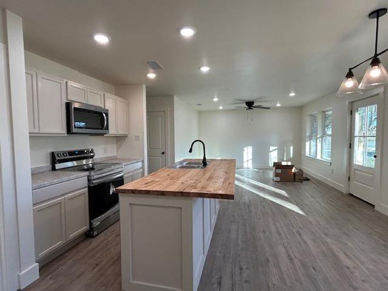 Furnished interior view inside a new home in , Ector (Image 6).