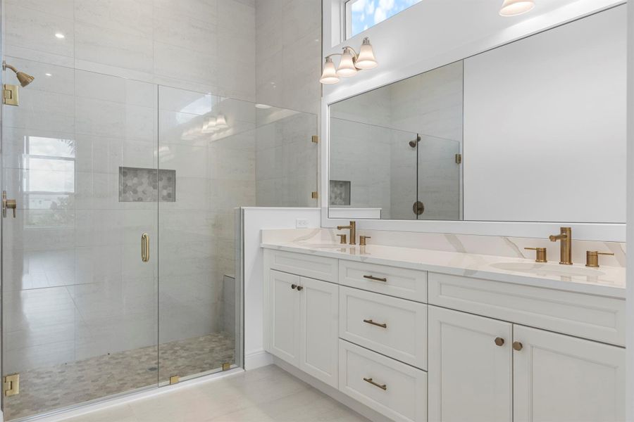 Furnished interior view inside a new home in , Port St. Lucie (Image 17).