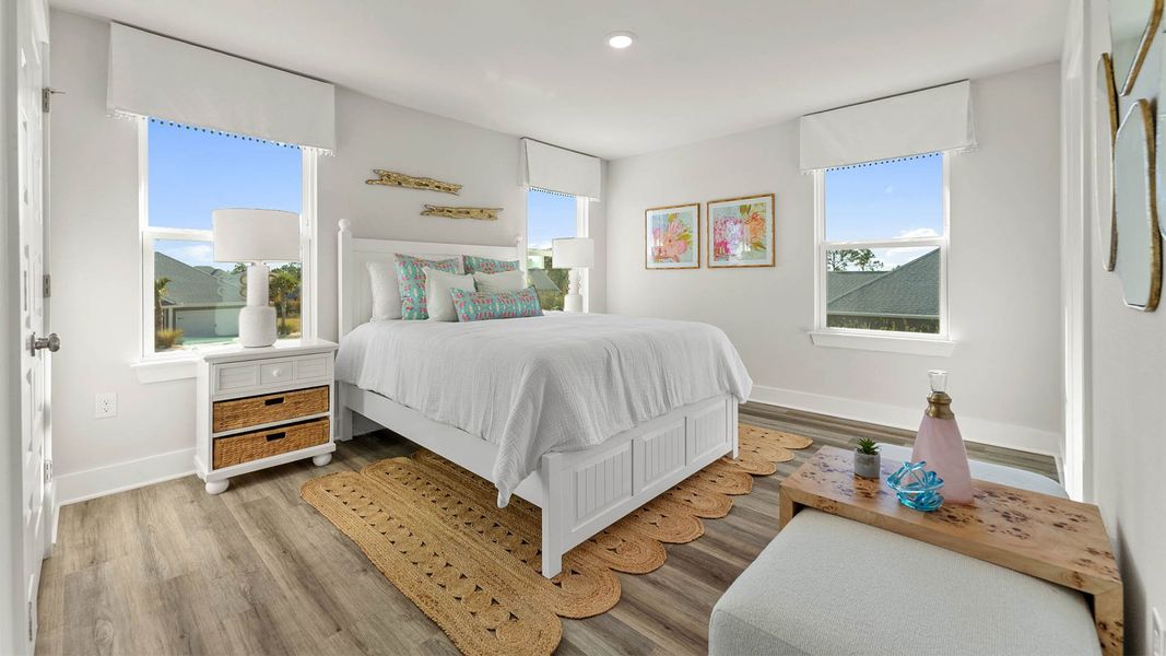 Furnished interior view inside a new home in WindMark Beach, Port Saint Joe (Image 35).