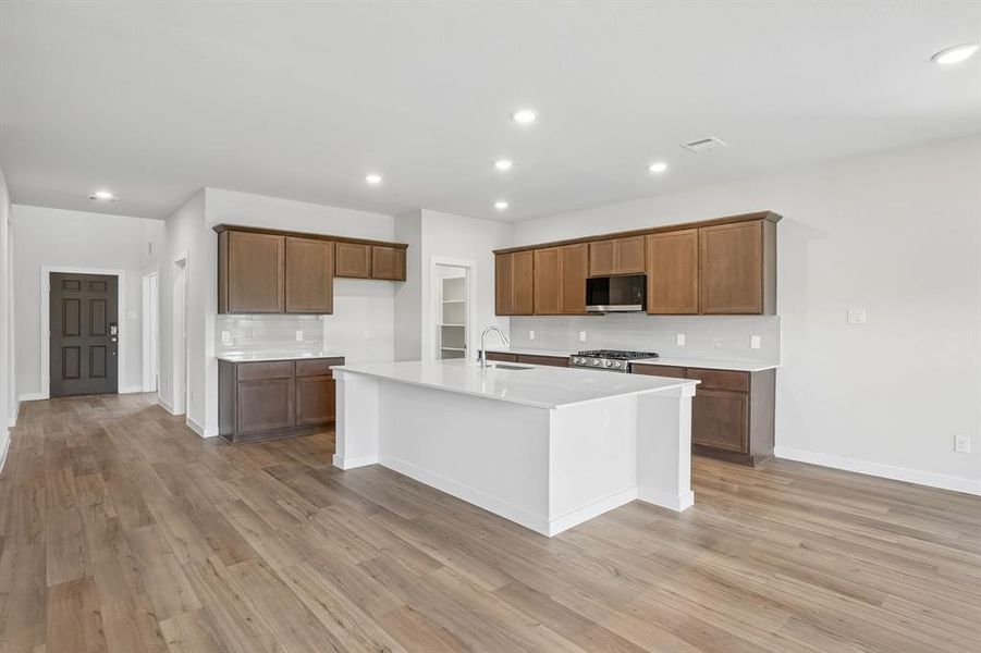 Furnished interior view inside a new home in Overland Grove, Forney (Image 6).