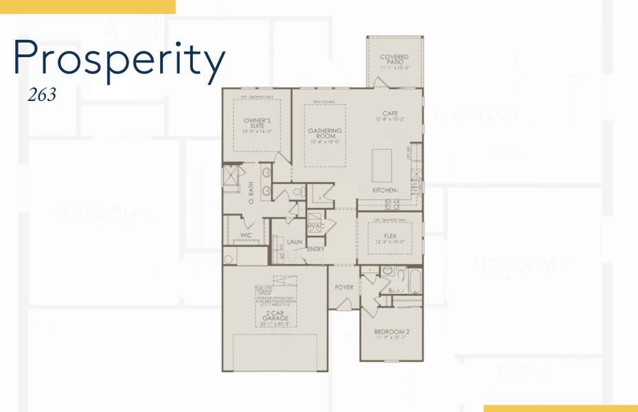 2D floor plan layout of this home in Crescent Cove, Myrtle Beach, SC (Image 2).