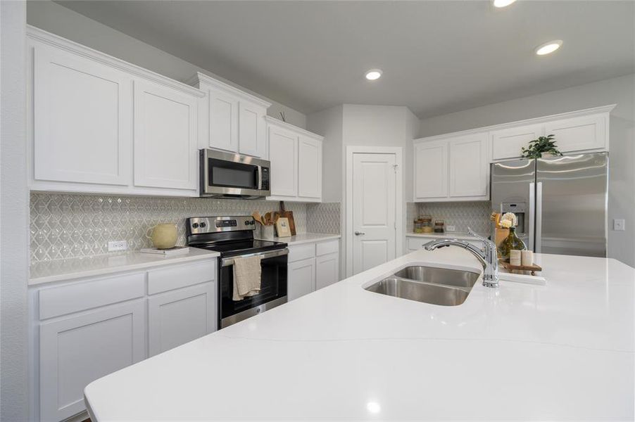Furnished interior view inside a new home in Heritage Grove, Blue Ridge (Image 13).