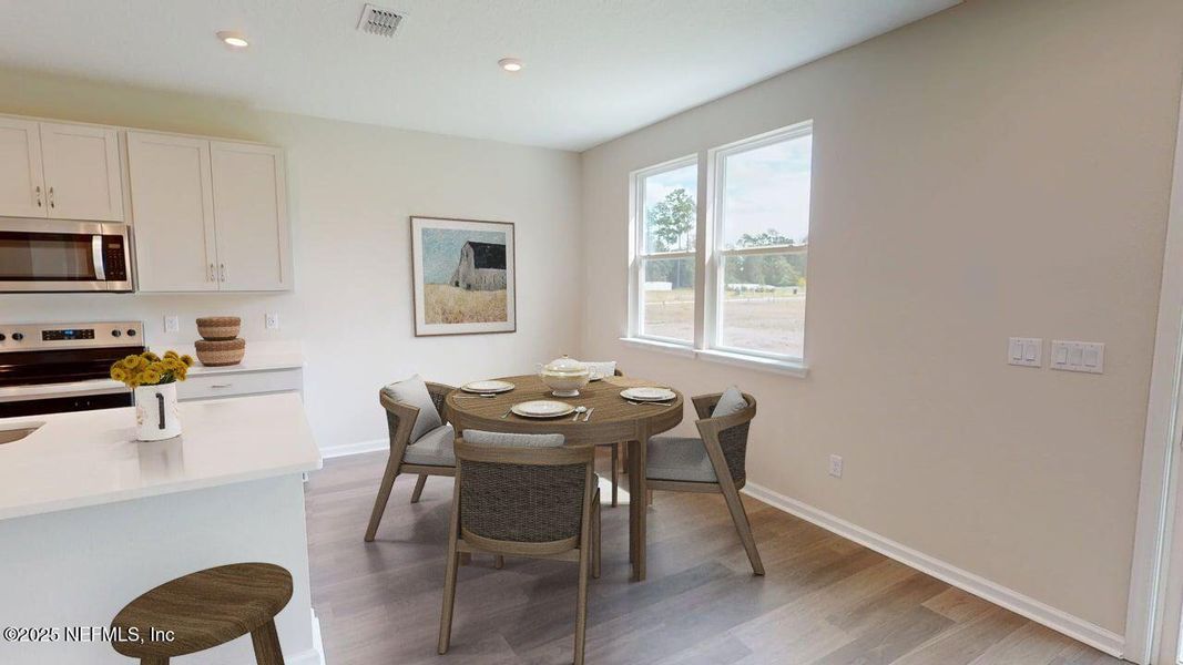 Furnished interior view inside a new home in Sandridge Hills, Green Cove Springs (Image 5).