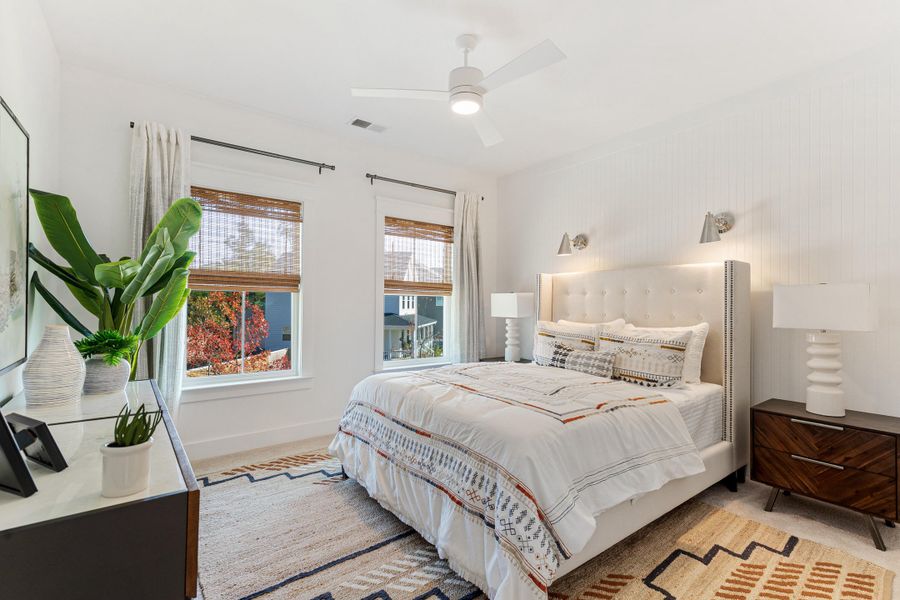 Furnished interior view inside a new home in Central Park, James Island (Image 13).