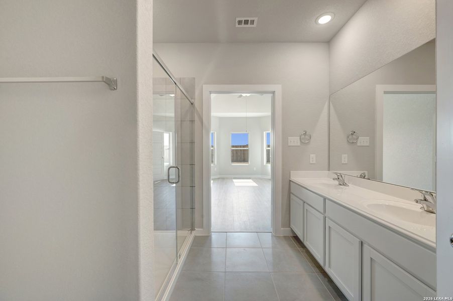 Furnished interior view inside a new home in Winding Brook, San Antonio (Image 17).