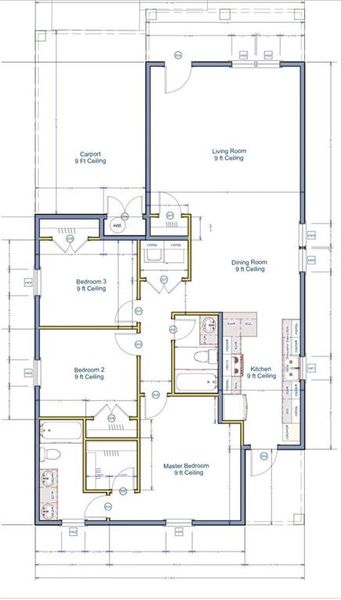 2D floor plan layout of this home in , Denison, TX (Image 2). 2D floor plan layout of this home in , Denison, TX (Image 2).