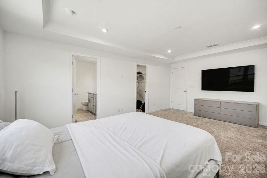 Furnished interior view inside a new home in Parkside Crossing, Charlotte (Image 16).