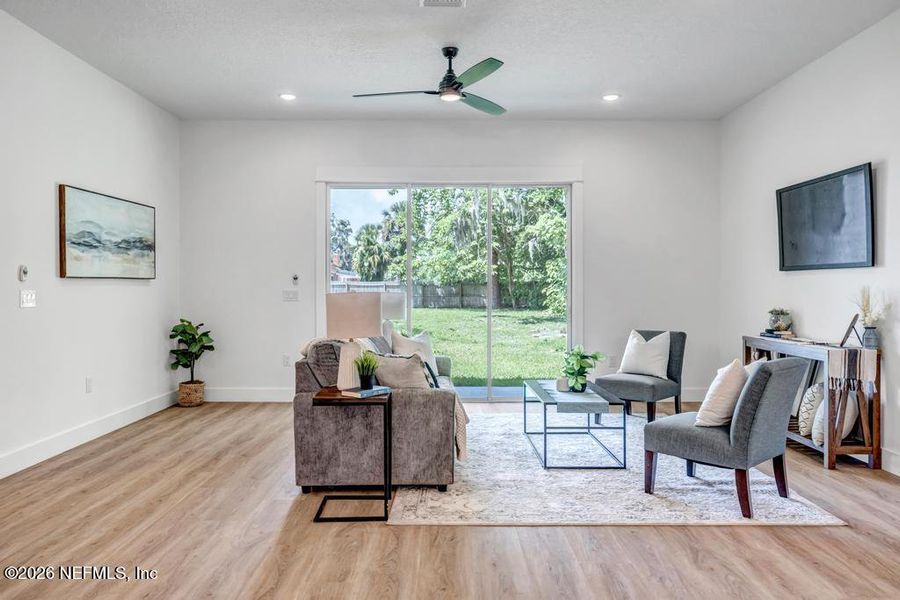 Furnished interior view inside a new home in , Jacksonville (Image 12).