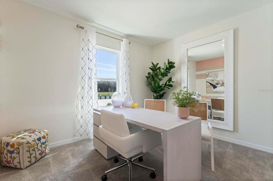Furnished interior view inside a new home in , Lakeland (Image 29).