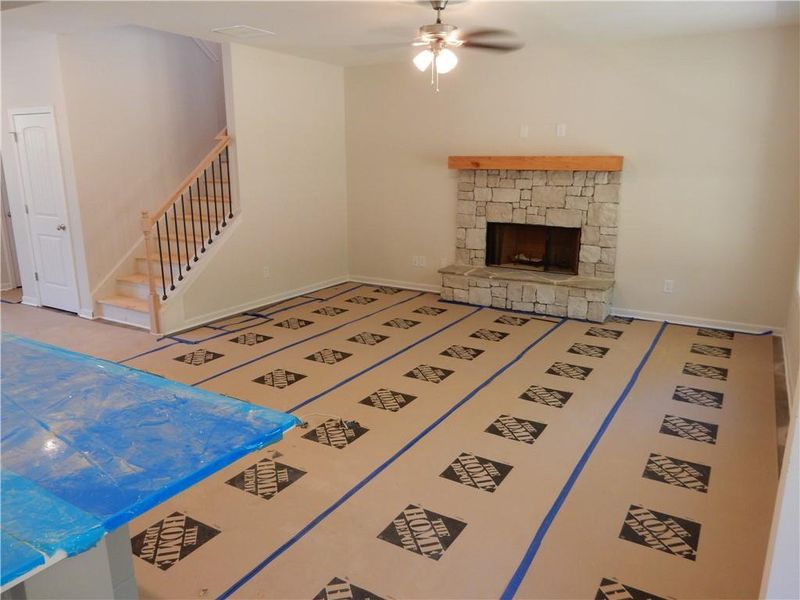 In-progress construction of a new home in , Demorest, GA (Image 12).